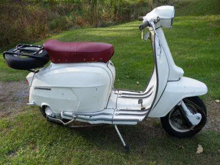 Lambretta SX200 in White