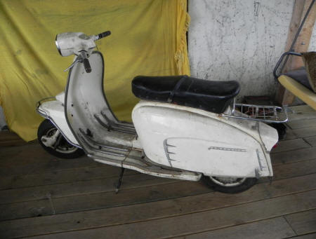 Lambretta TV 200 in Original White