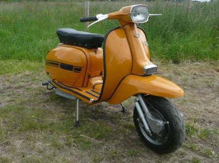 Lambretta GP 200 in Yellow Ochre
