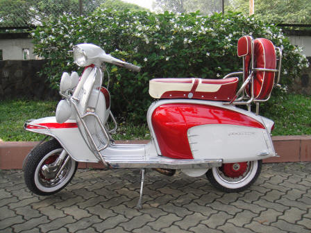 Lambretta LIS in White/Red