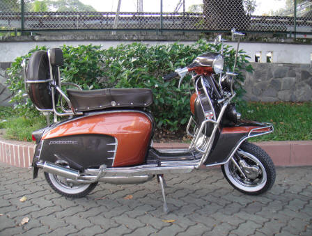 Lambretta LI Special in Brown/Copper Brown